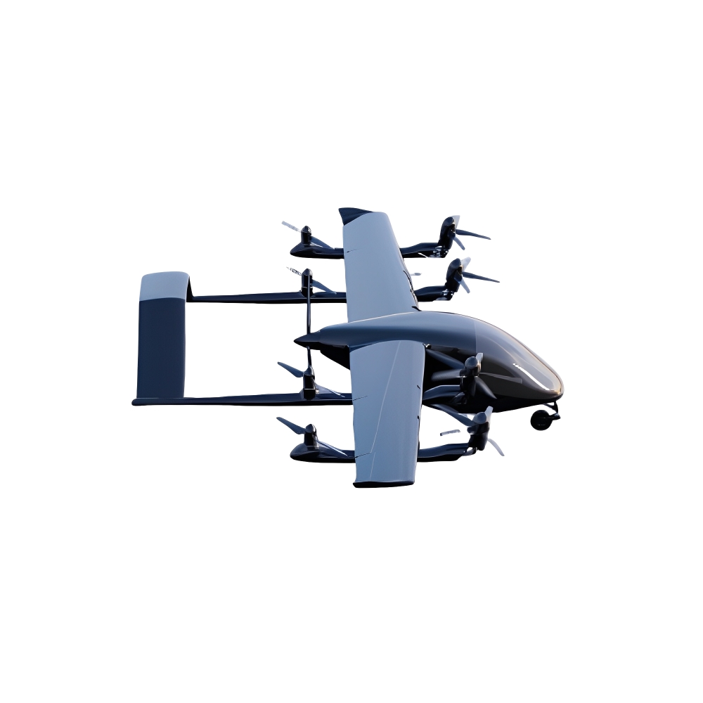 Vertical Take-off Composite Wing eVTOL
